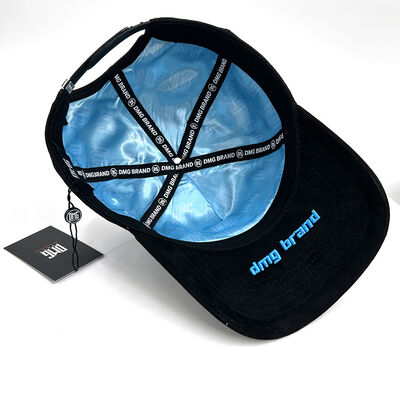 Suede Baseball Caps 5 Panel 3D Embroidery