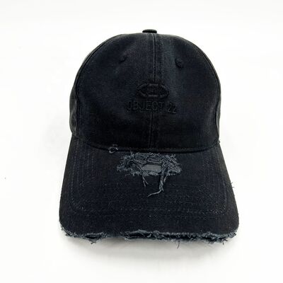 Distressed Washed Cotton Dad Hats Adjustable