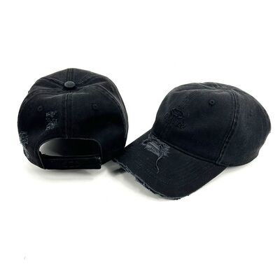 Distressed Washed Cotton Dad Hats Adjustable