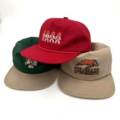 Outdoor Sports Unstructured Baseball Cap Embroidered Multicolor Adjustable