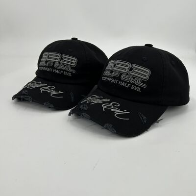 Embroidered Dad Hats Custom Unisex Low Profile Baseball Cap Unstructured
