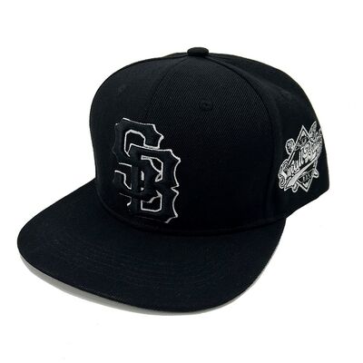 3D Embroidery Snapback Caps Hip Hop Baseball Hat Flat Brim Custom 6 Panel Adjustable