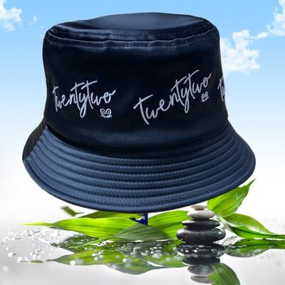 Custom Bucket Hats Embroidery logo Custom Digital Printing Sun Visor Satin Bucket Hat