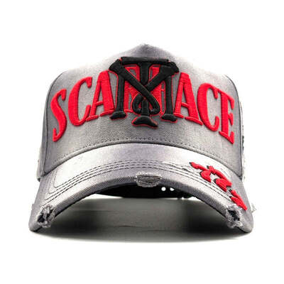 The World Is Yours Scarface Baseball Caps Graphic Print Cotton 6 Panel Hat